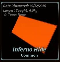 Inferno Hide Fisch